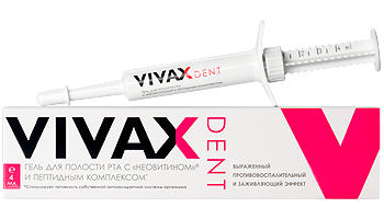 VIVAX Dent Гель п/воспалительный с комплексом пептидов и Неовитином